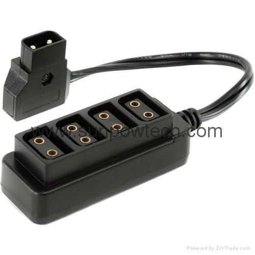 Male PowerTap to Four Female PowerTap Splitter Cable