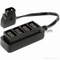 Male PowerTap to Four Female PowerTap Splitter Cable 1