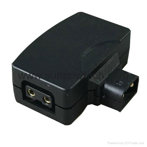 Male D-Tap to USB & Female D-Tap Power Adapter