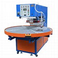 Rotary high frequency blister packing