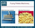 Frying pellets machines