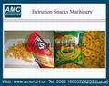 Extrusion snacks puffs machine