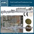 Floating fish feed machine