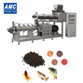 Floating fish feed extruder line
