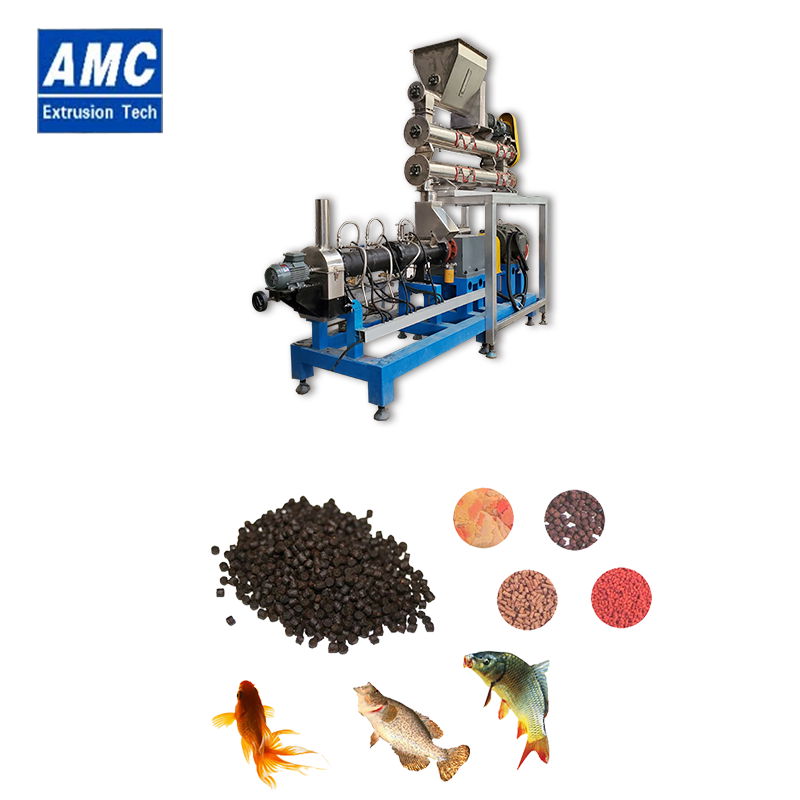 Floating fish food pellets machines 4