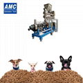 Extruded pet dog snack food processing line