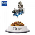 Dog food extruder with steam system