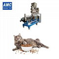 Dog food extruder with steam system