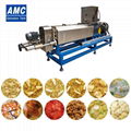 Frying pellets processing line