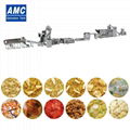 Frying pellets processing line