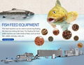 Floating fish feed extruder line