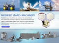 Modified starch extruder machine