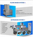 Extrusion reforced rice machines 