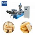 Filling extrusion snacks machines
