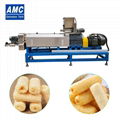 Filling extrusion snacks machines