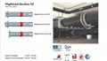 现货供8.8级规格M28x262 进口特大型设备地脚抗震动机械锚栓 5