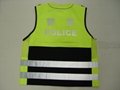 Double color police vest