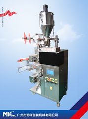 Automatic inner and outer teabag with label and thread packing machine 