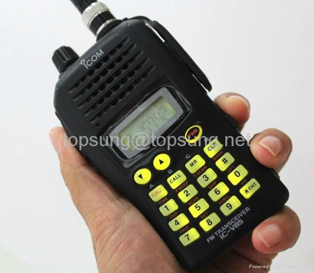 icom v85 two way radio VHF transceiver ic-v85 4