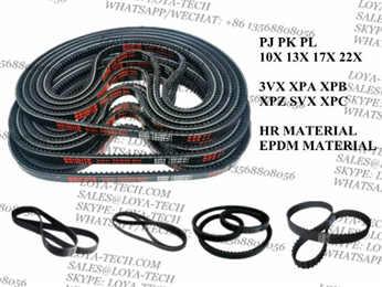 PK BELTS V BELTS TIMING BELTS