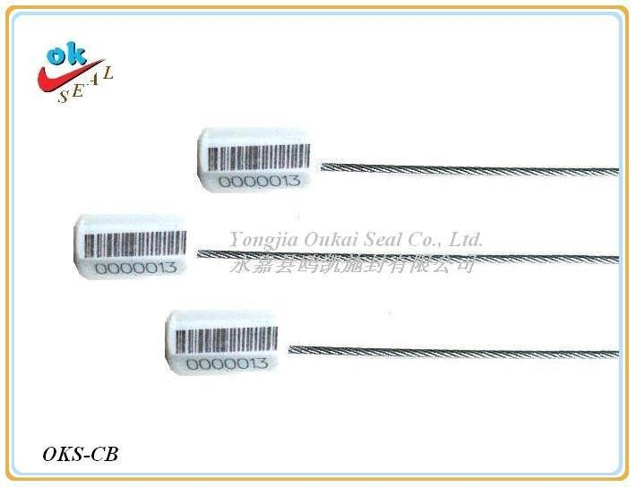 Steel Wire Lead Cable Security Container Seals WJ002B OKSEAL