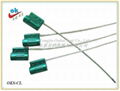 新款铝合金钢丝封，拉力大简单易锁集装箱封条 3
