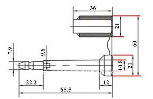 High Security Container Bolt Seal Lock 2