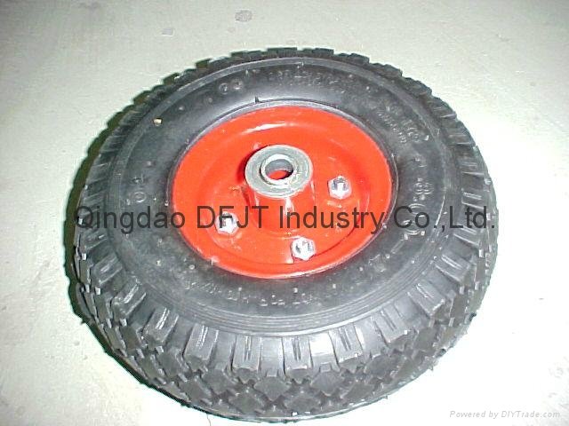 pneumatic rubber wheels 4