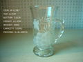 Glass mug