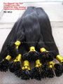 pre bonded hair extension U tip hair extension nail tip keratin hair extension 4