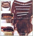 skin weft PU weft seamless hair invisible hair extension hand-made weft remyhair 3