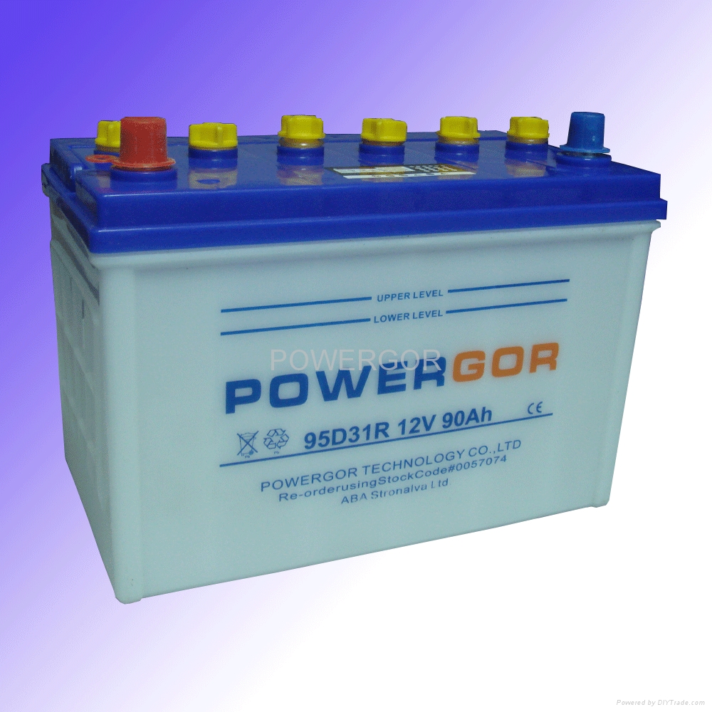 Car Battery - 12V55AH - powergor (China Manufacturer) - Auto ...