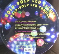 LED decorations for party balloons  