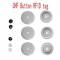 Long Distance HF/UHF Rfid Tags Small Size Button Cheap Price For Laundry Tag lab