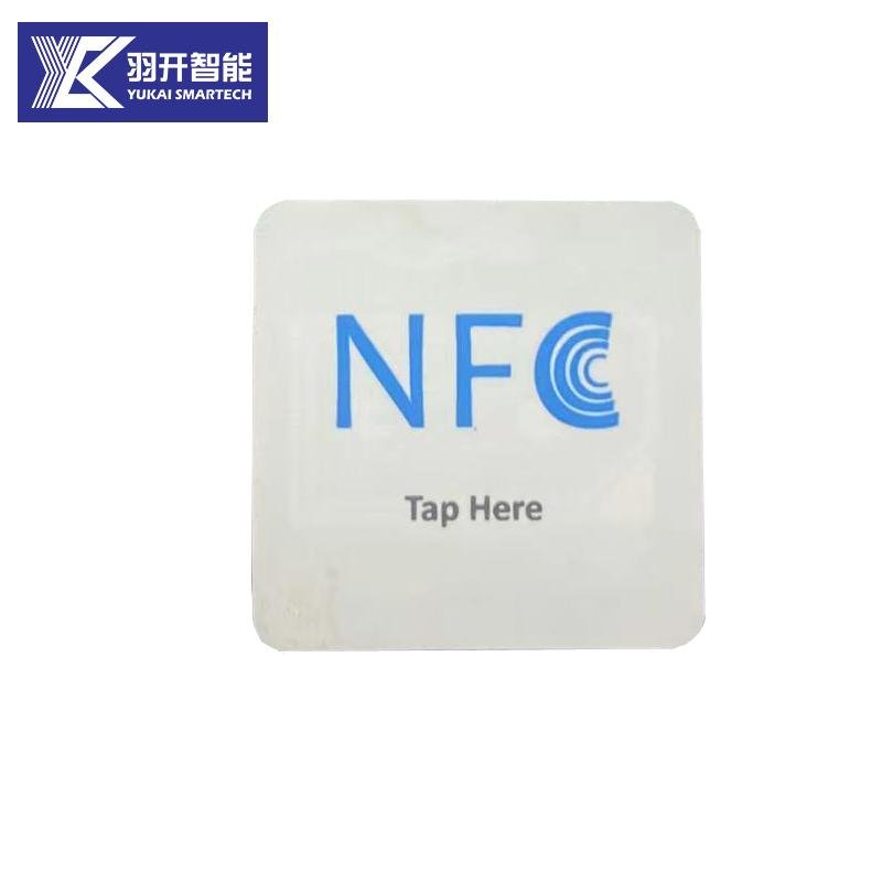 Free Sample High Quality 13.56Mhz Waterproof NFC Label Sticker RFID Label Tag 2