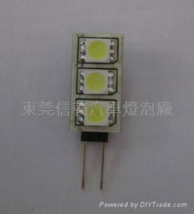 G4灯 G4 LED 灯泡 -5050-3SMD