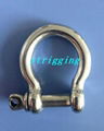 stainless steel bow shackle