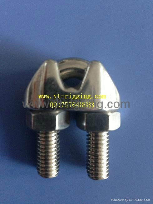 stainless steel wire rope clip DIN741 type 3