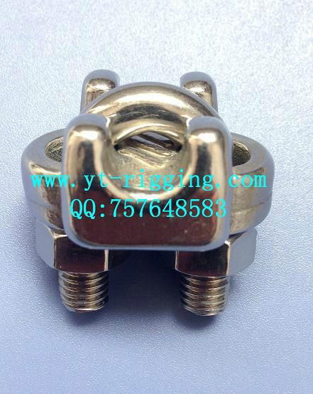 stainless steel wire rope clip DIN741 type 4