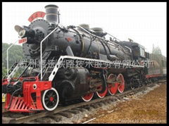 蒸汽机车及火车厢