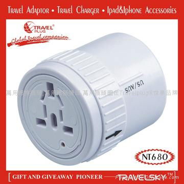 2013 Popular CES EU To Swiss Plug Adapter with Camera Design 3