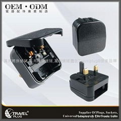 2013 Hot Selling Adapter with 3 Plugs For Electronic Accessories (ECP)