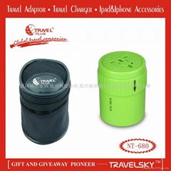 2013 Popular CES Electrical Adapters with Camera Design For Promotional Gifts