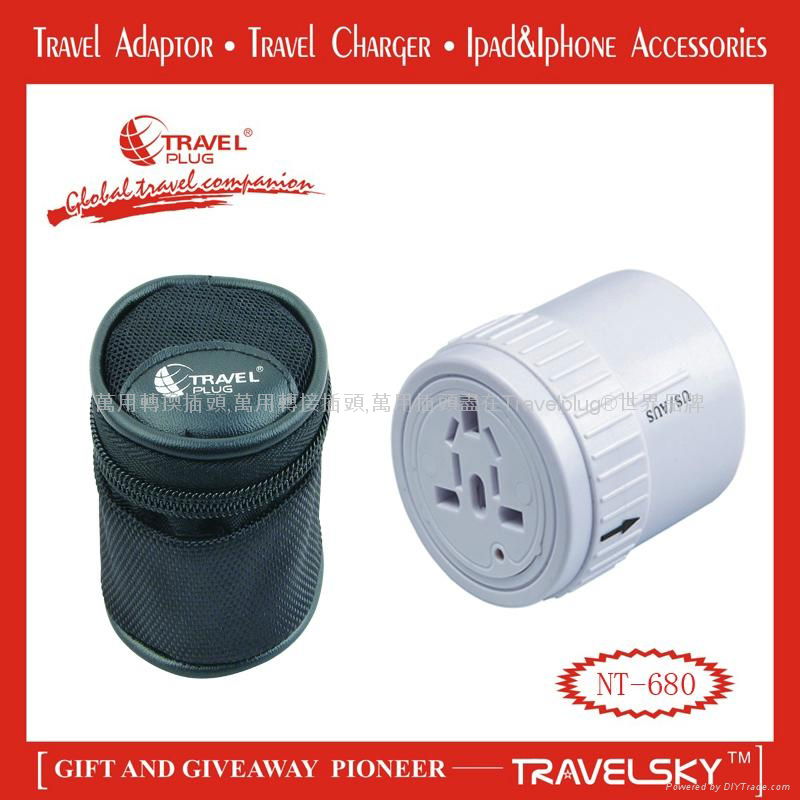 2013 Popular CES Electrical Adapters with Camera Design For Promotional Gifts 2