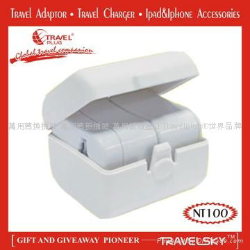 2013 Nice Interchangeable Plug AC Adapter With High Quality for Travelling NT100 5