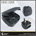 High Quality France to UK Plug Adapter with BS1363  3