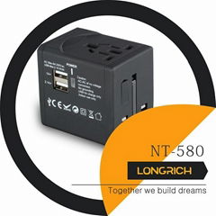 Longrich Hotest Model Iphone Charger Dual USB Ports Use Widely 