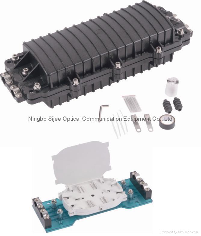 Horizontal Type Fiber optic Splice Closure, Joint Box, Fiber Optic Enclosure