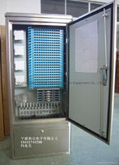 288 Cores Fiber Optic Cross Connection Cabinet