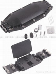 Horizontal Fiber optical Splice closure, enclosure box